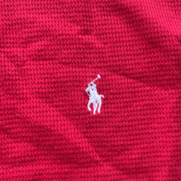 Ralph Lauren Long sleeve Waffle print thermal - Picture 2 of 4